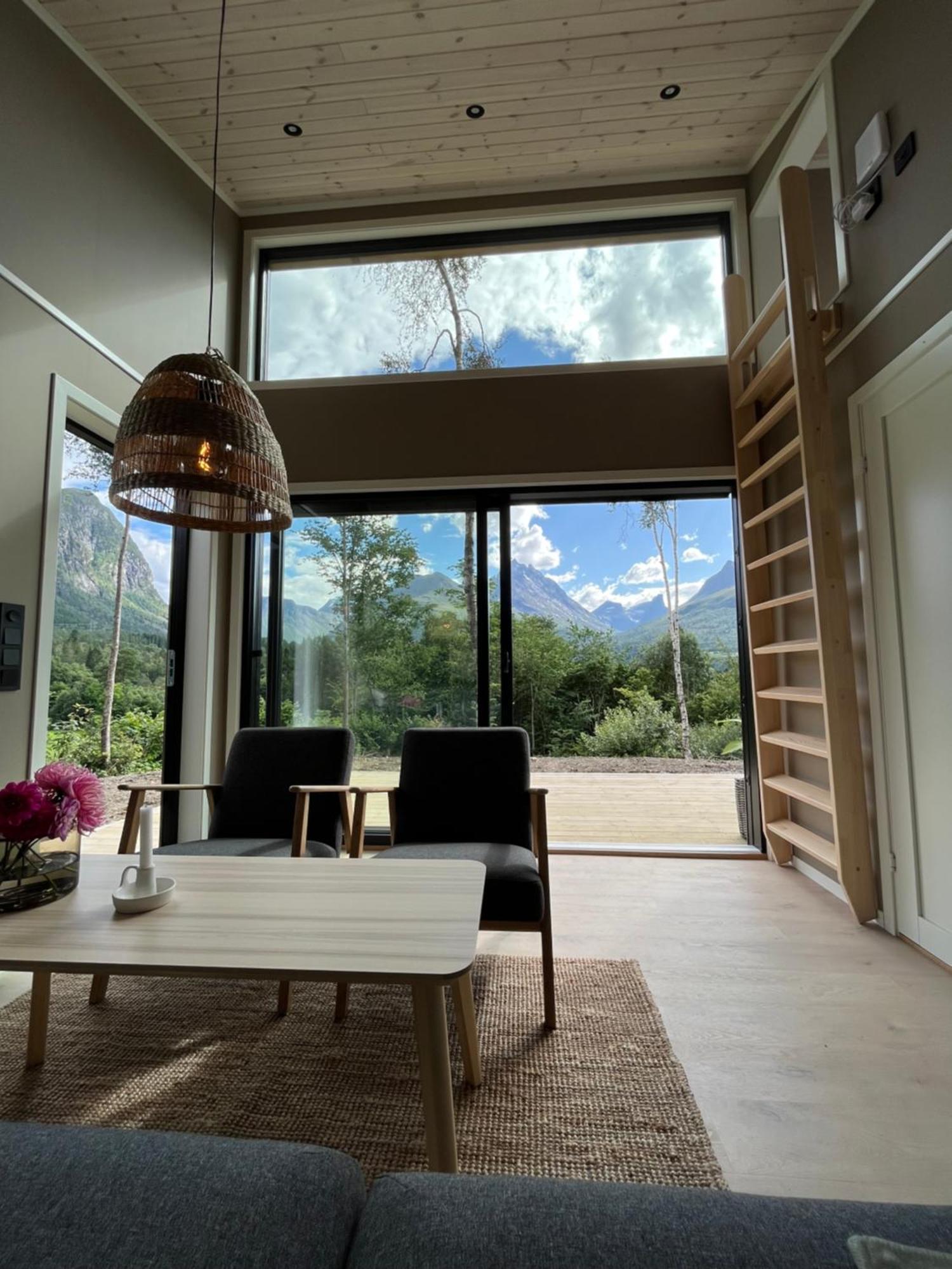 Villa Kavliskogen Panorama Isfjorden Esterno foto