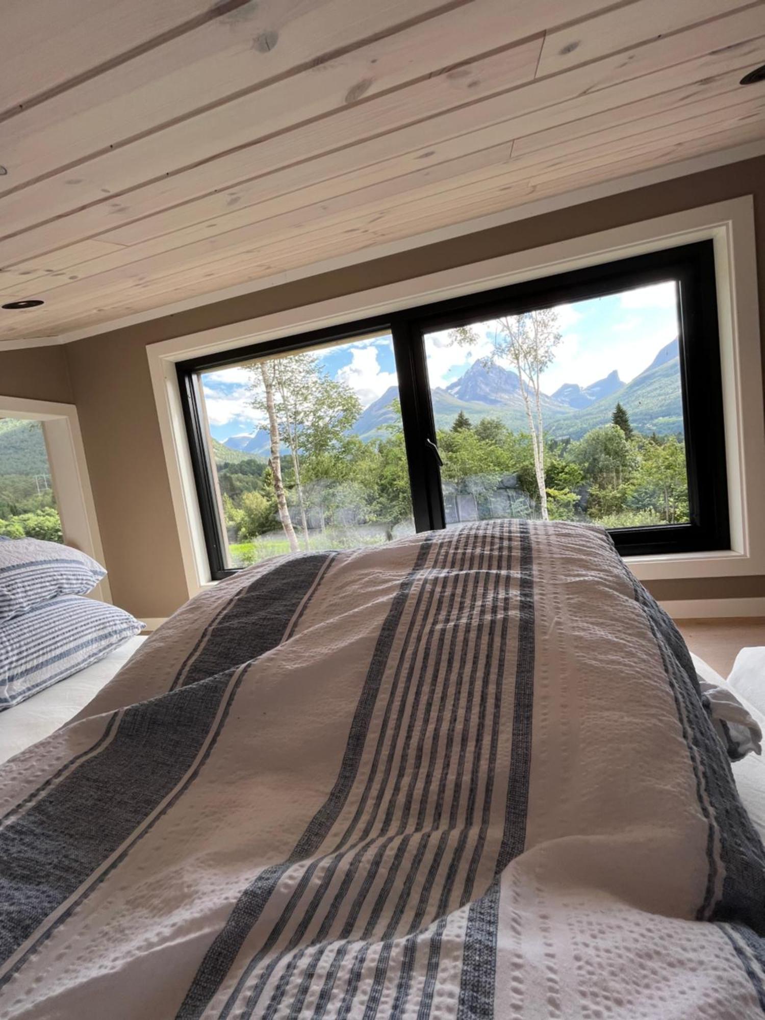 Villa Kavliskogen Panorama Isfjorden Esterno foto